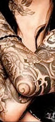 фото рисунок женской тату от 03.06.2018 №168 — drawing of female tattoo — tatufoto.com
