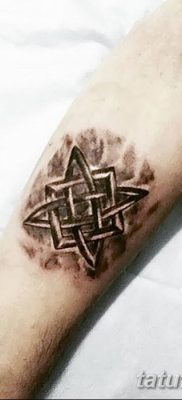 фото тату Звезда Сварога от 08.06.2018 №024 — Star of Svarog tattoo — tatufoto.com