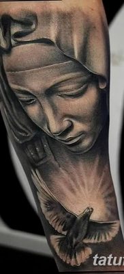 фото тату Икона Божьей Матери от 20.06.2018 №018 — tattoo Mother of God — tatufoto.com