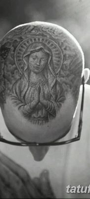 фото тату Икона Божьей Матери от 20.06.2018 №025 — tattoo Mother of God — tatufoto.com