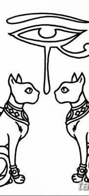 фото тату Кошка с крыльями от 26.06.2018 №010 — Cat tattoo with wings — tatufoto.com