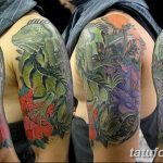 фото тату игуана от 26.06.2018 №026 - tattoo of iguana - tatufoto.com