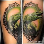 фото тату игуана от 26.06.2018 №030 - tattoo of iguana - tatufoto.com