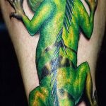фото тату игуана от 26.06.2018 №031 - tattoo of iguana - tatufoto.com