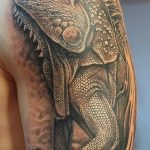 фото тату игуана от 26.06.2018 №033 - tattoo of iguana - tatufoto.com