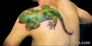 фото тату игуана от 26.06.2018 №042 - tattoo of iguana - tatufoto.com