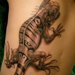 фото тату игуана от 26.06.2018 №043 - tattoo of iguana - tatufoto.com