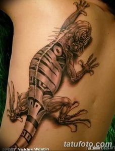 фото тату игуана от 26.06.2018 №043 - tattoo of iguana - tatufoto.com