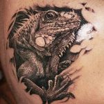 фото тату игуана от 26.06.2018 №050 - tattoo of iguana - tatufoto.com