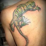 фото тату игуана от 26.06.2018 №058 - tattoo of iguana - tatufoto.com