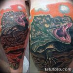 фото тату игуана от 26.06.2018 №062 - tattoo of iguana - tatufoto.com