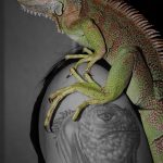 фото тату игуана от 26.06.2018 №073 - tattoo of iguana - tatufoto.com