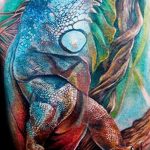 фото тату игуана от 26.06.2018 №075 - tattoo of iguana - tatufoto.com