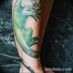 фото тату игуана от 26.06.2018 №076 - tattoo of iguana - tatufoto.com