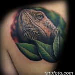 фото тату игуана от 26.06.2018 №079 - tattoo of iguana - tatufoto.com