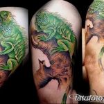 фото тату игуана от 26.06.2018 №087 - tattoo of iguana - tatufoto.com