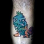 фото тату игуана от 26.06.2018 №092 - tattoo of iguana - tatufoto.com