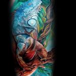 фото тату игуана от 26.06.2018 №093 - tattoo of iguana - tatufoto.com