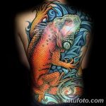 фото тату игуана от 26.06.2018 №094 - tattoo of iguana - tatufoto.com