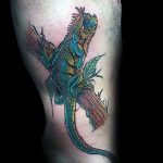 фото тату игуана от 26.06.2018 №095 - tattoo of iguana - tatufoto.com