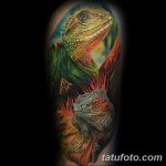 фото тату игуана от 26.06.2018 №096 - tattoo of iguana - tatufoto.com