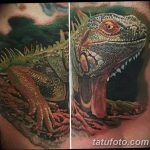 фото тату игуана от 26.06.2018 №097 - tattoo of iguana - tatufoto.com