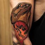 фото тату игуана от 26.06.2018 №112 - tattoo of iguana - tatufoto.com