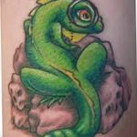фото тату игуана от 26.06.2018 №117 - tattoo of iguana - tatufoto.com