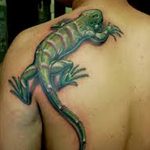 фото тату игуана от 26.06.2018 №121 - tattoo of iguana - tatufoto.com