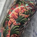 фото тату игуана от 26.06.2018 №124 - tattoo of iguana - tatufoto.com
