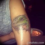 фото тату игуана от 26.06.2018 №126 - tattoo of iguana - tatufoto.com