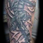 фото тату игуана от 26.06.2018 №137 - tattoo of iguana - tatufoto.com