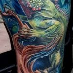 фото тату игуана от 26.06.2018 №138 - tattoo of iguana - tatufoto.com