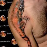 фото тату игуана от 26.06.2018 №140 - tattoo of iguana - tatufoto.com