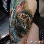фото тату игуана от 26.06.2018 №141 - tattoo of iguana - tatufoto.com