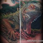 фото тату игуана от 26.06.2018 №148 - tattoo of iguana - tatufoto.com