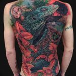 фото тату игуана от 26.06.2018 №151 - tattoo of iguana - tatufoto.com