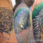 фото тату игуана от 26.06.2018 №156 - tattoo of iguana - tatufoto.com