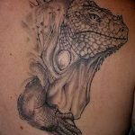 фото тату игуана от 26.06.2018 №159 - tattoo of iguana - tatufoto.com