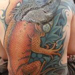 фото тату игуана от 26.06.2018 №164 - tattoo of iguana - tatufoto.com
