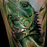 фото тату игуана от 26.06.2018 №165 - tattoo of iguana - tatufoto.com
