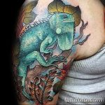 фото тату игуана от 26.06.2018 №172 - tattoo of iguana - tatufoto.com