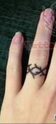 фото тату кольцо от 23.06.2018 №216 — ring tattoo — tatufoto.com