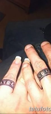 фото тату кольцо от 23.06.2018 №223 — ring tattoo — tatufoto.com