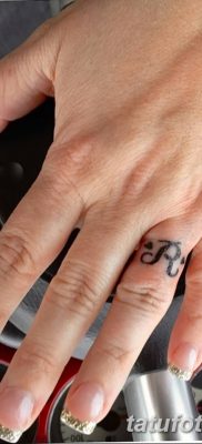 фото тату кольцо от 23.06.2018 №312 — ring tattoo — tatufoto.com