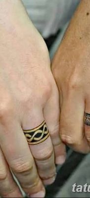 фото тату кольцо от 23.06.2018 №316 — ring tattoo — tatufoto.com