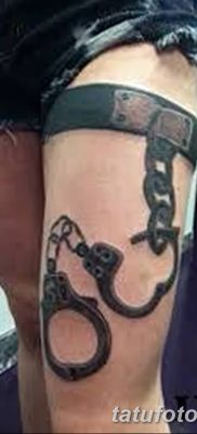 фото тату наручники от 25.06.2018 №003 — tattoo handcuffs — tatufoto.com