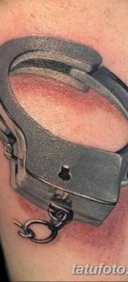 фото тату наручники от 25.06.2018 №016 — tattoo handcuffs — tatufoto.com