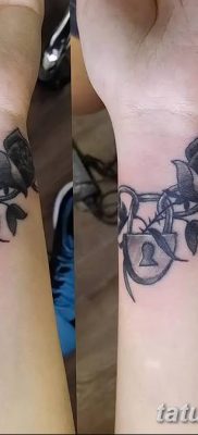 фото тату наручники от 25.06.2018 №044 — tattoo handcuffs — tatufoto.com