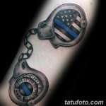 фото тату наручники от 25.06.2018 №062 - tattoo handcuffs - tatufoto.com